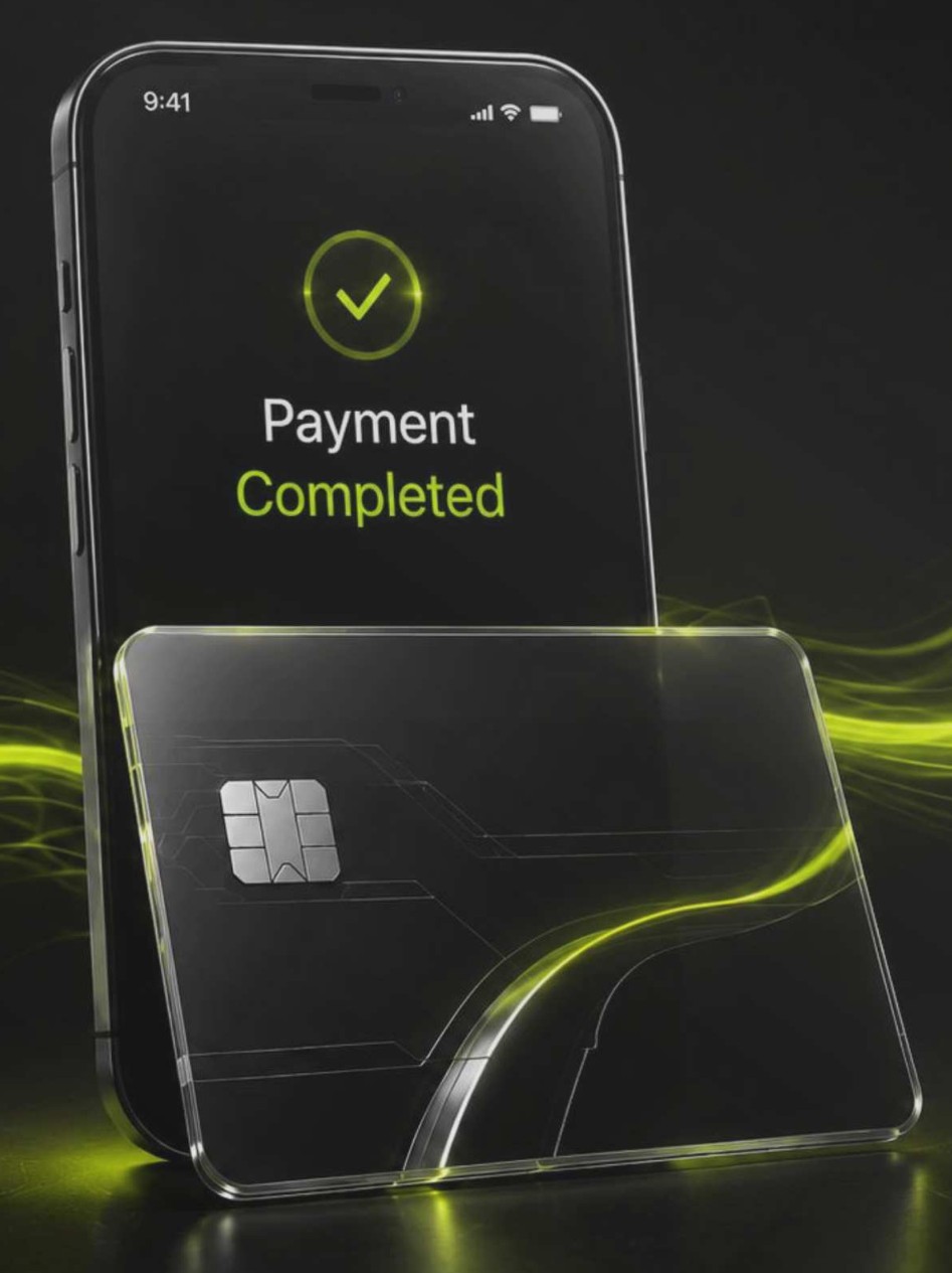 نمای عمودی کارت XT Card در گوشی موبایل